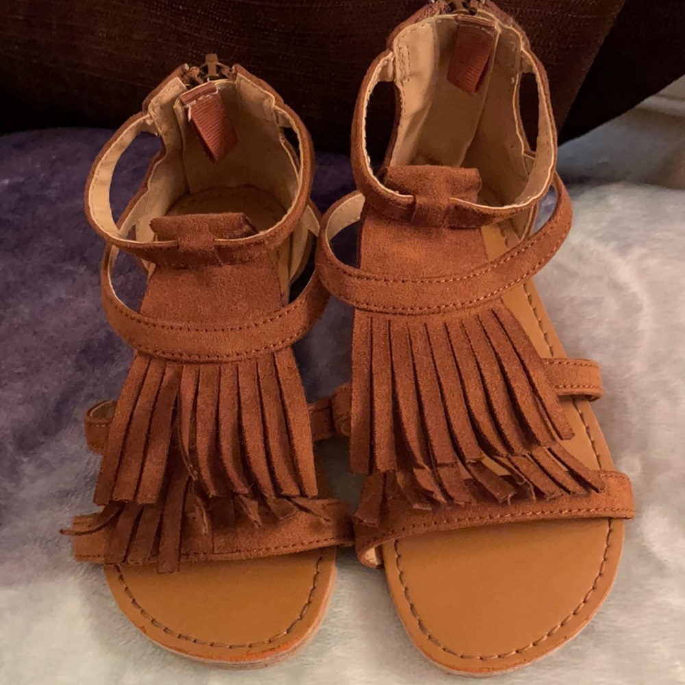 Crazy 8 Little Girls Sandals Size 8